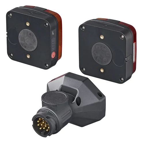 Kép 3/8 - LED utánfutó lámpaszett mágnesekkel, vezeték nélküli (Bluetooth) , 13 pólusú csatlakozóval