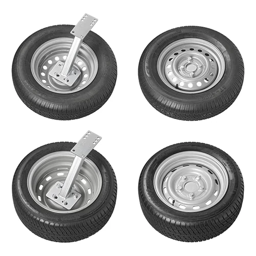 Kép 6/8 - ProPlus pótkeréktartó, U-bilincsekkel