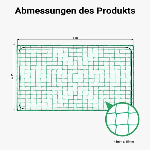 Kép 4/9 - Utánfutó háló  300x600 cm