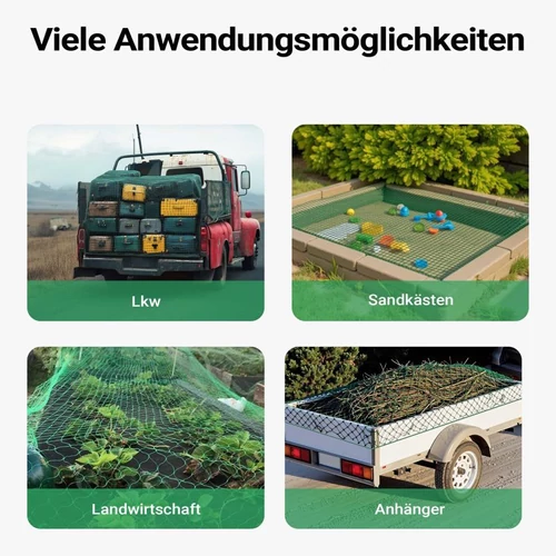 Kép 8/9 - Wiltec rakományrögzítő háló 5x3 m