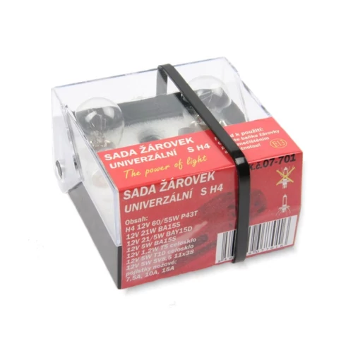 Izzókészlet szervizszett H4/12V