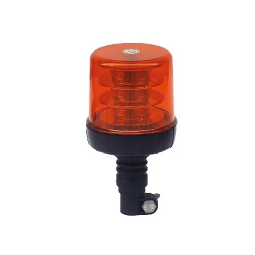 Villogó lámpa narancs LED 12/24 V, csavaros