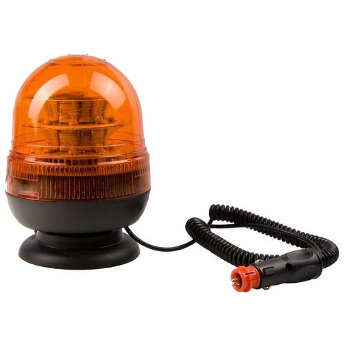 Villogó lámpa narancs LED 12/24 V, mágneses