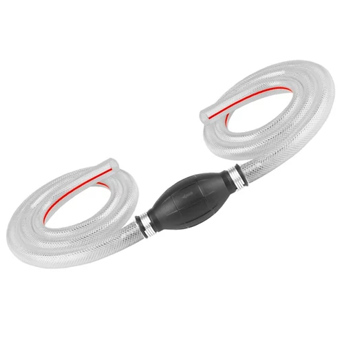 Carmotion kézi üzemanyag szivattyú, tömlővel 2 x 1 méter, O12mm