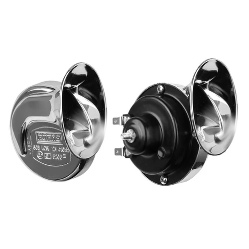 Kürt, csiga 2 db, krómozott, 12V