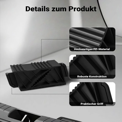Kép 3/8 - Wiltec kerékék – 2 db, 1,5 t, HDPE, csúszásmentes