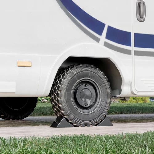 Kép 5/8 - Wiltec gumikerékék készlet – 4 db, rögzítőgyűrűvel, 205×125×100 mm