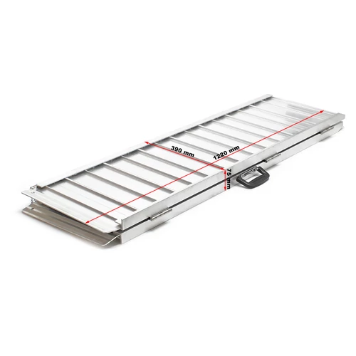 Kép 4/5 - Alumínium kerekesszék rámpa, 122 cm, 270 kg teherbírás, összecsukható