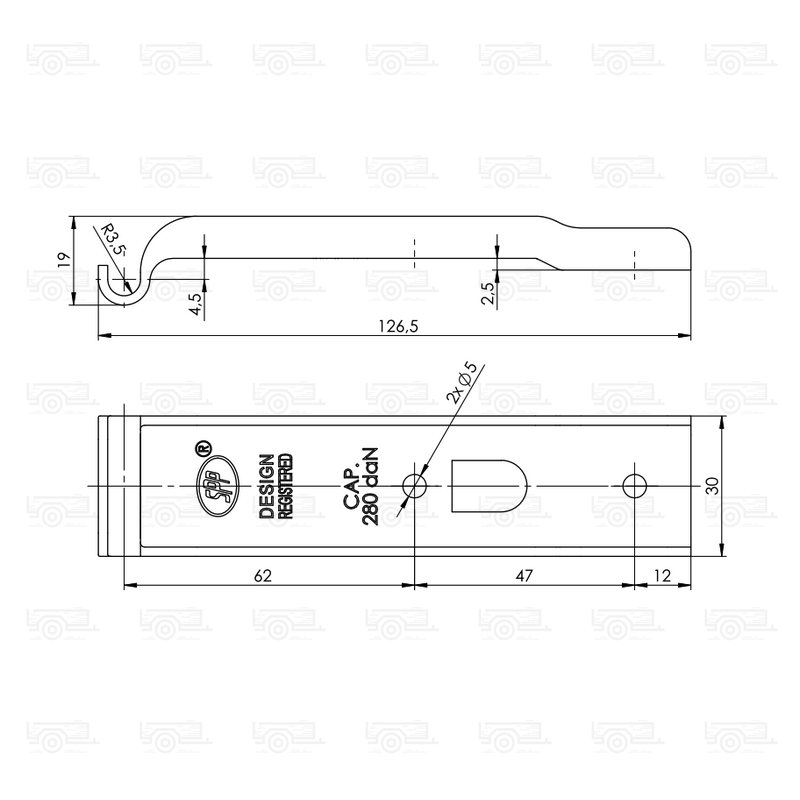 Kép 4/4 - SPP ajtózár szett Z-01