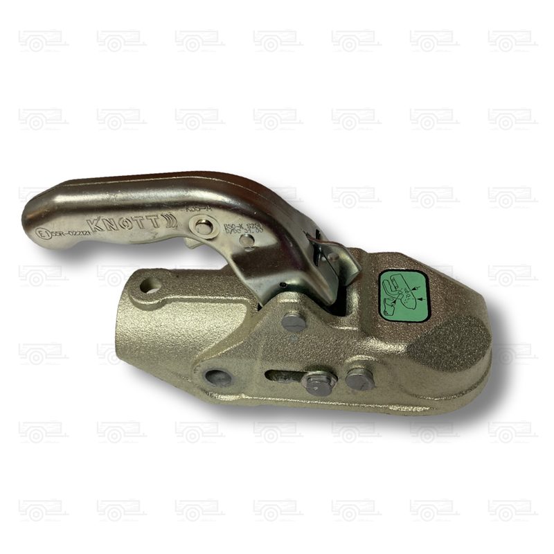 Kép 1/3 - KNOTT kapcsolófej 3500 kg cső 50mm - furat Ø 14,5 mm-14,5 mm